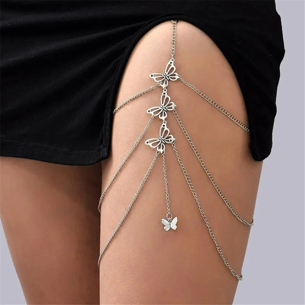 Butterfly Thigh Chain