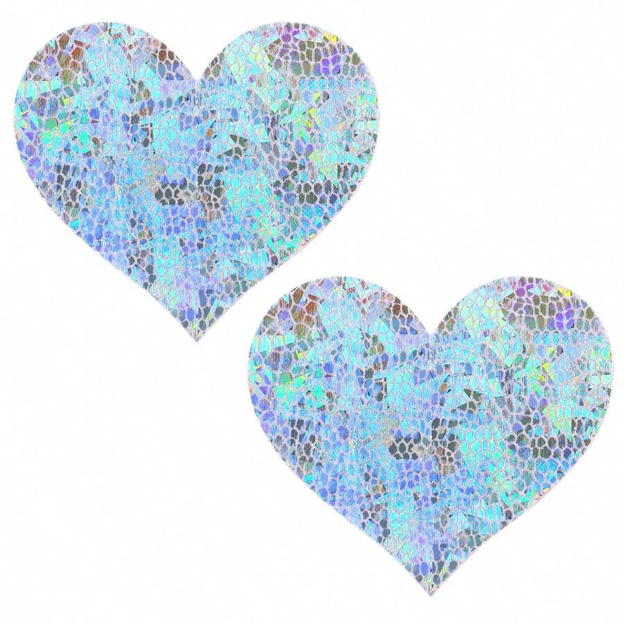 Heart Shaped Sequin Nipple Covers